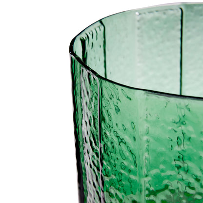 Hübsch Emerald Vase Grøn