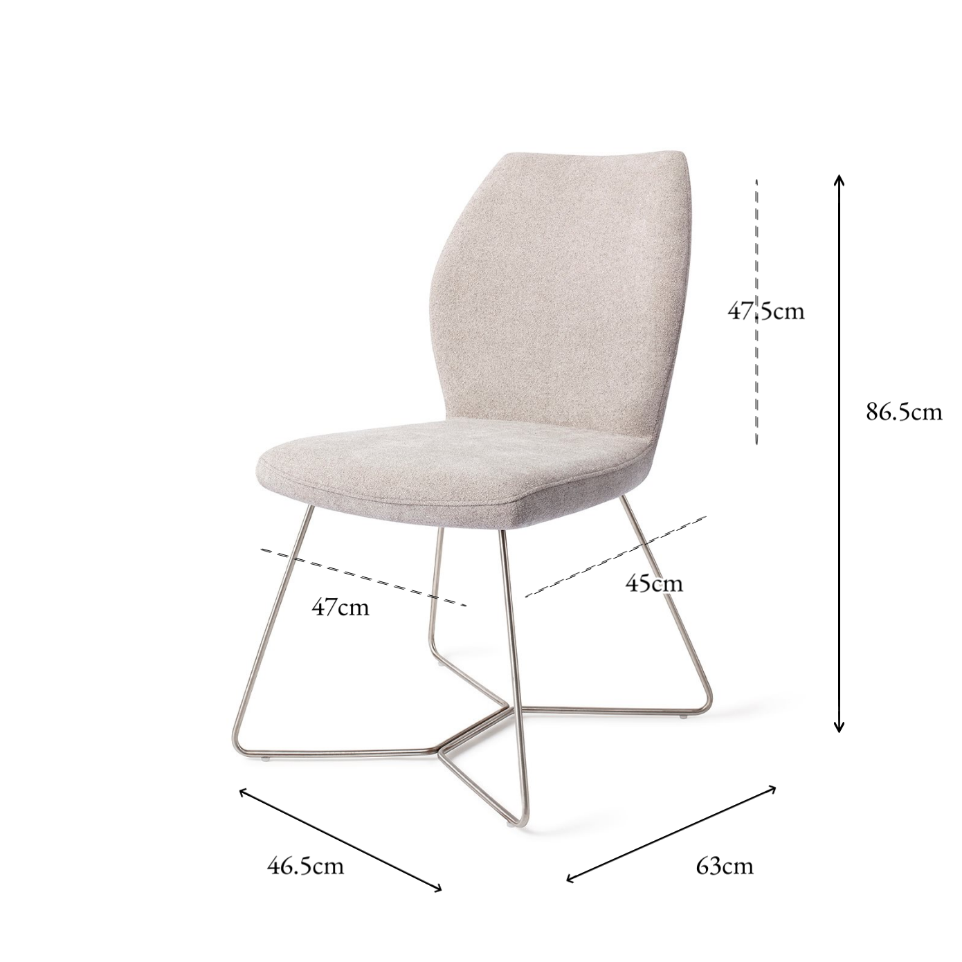 Ikata Dining Chair Pretty Plaster