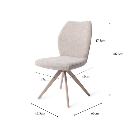 Ikata Dining Chair Pretty Plaster