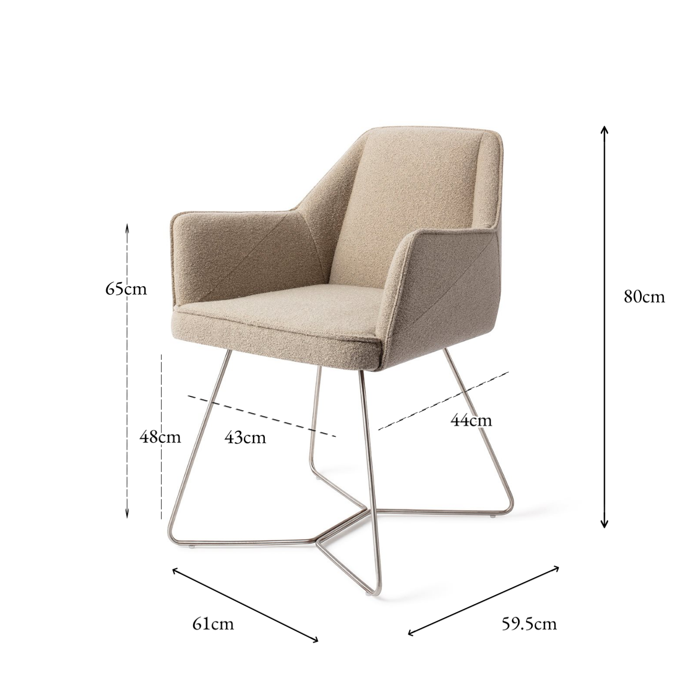 Tome Dining Chair Great Greige