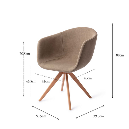 Yuni Dining Chair Mochachacha