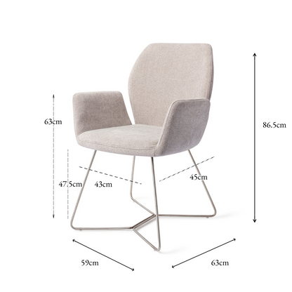 Misaki Dining Chair Pretty Plaster