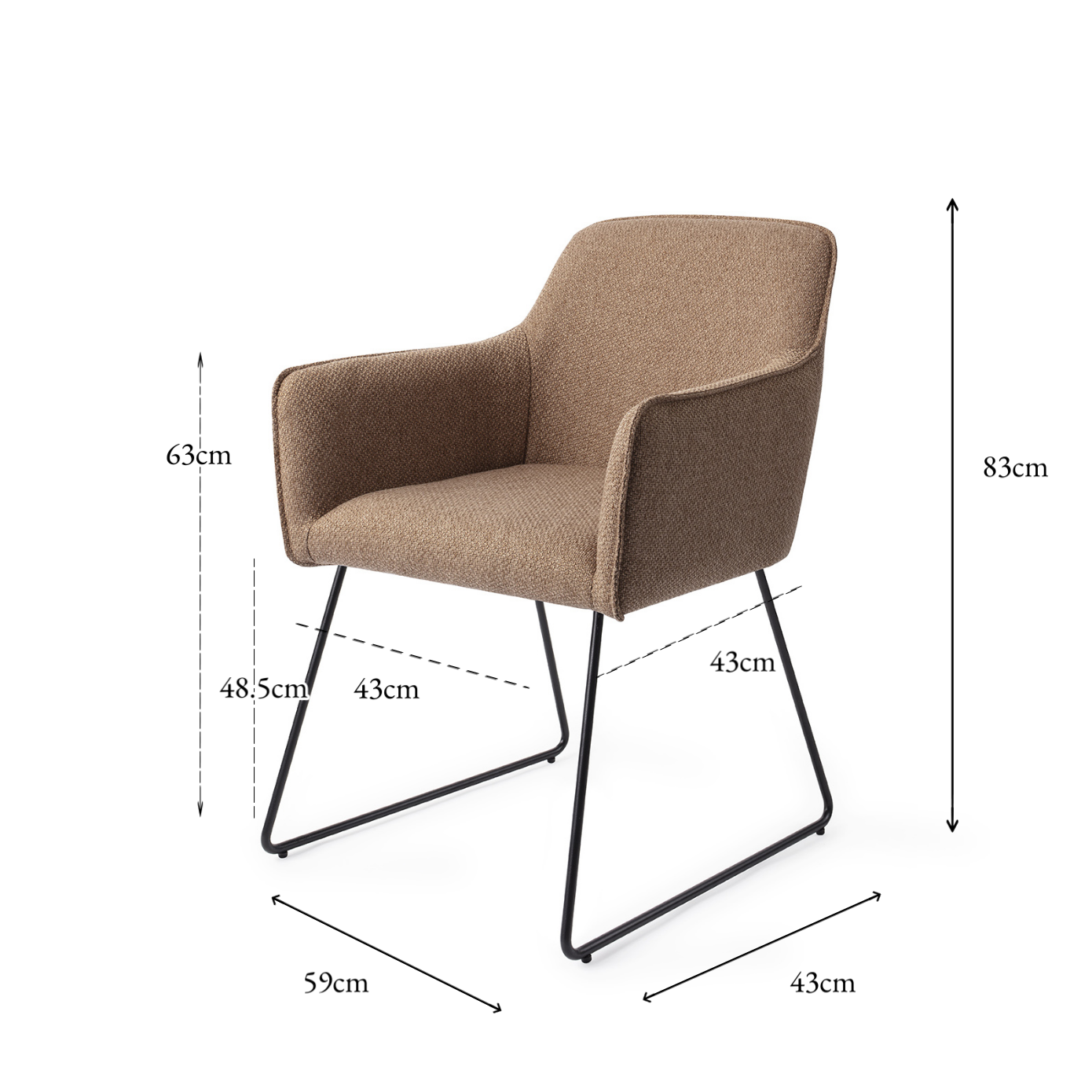 Hofu Dining Chair French Toast