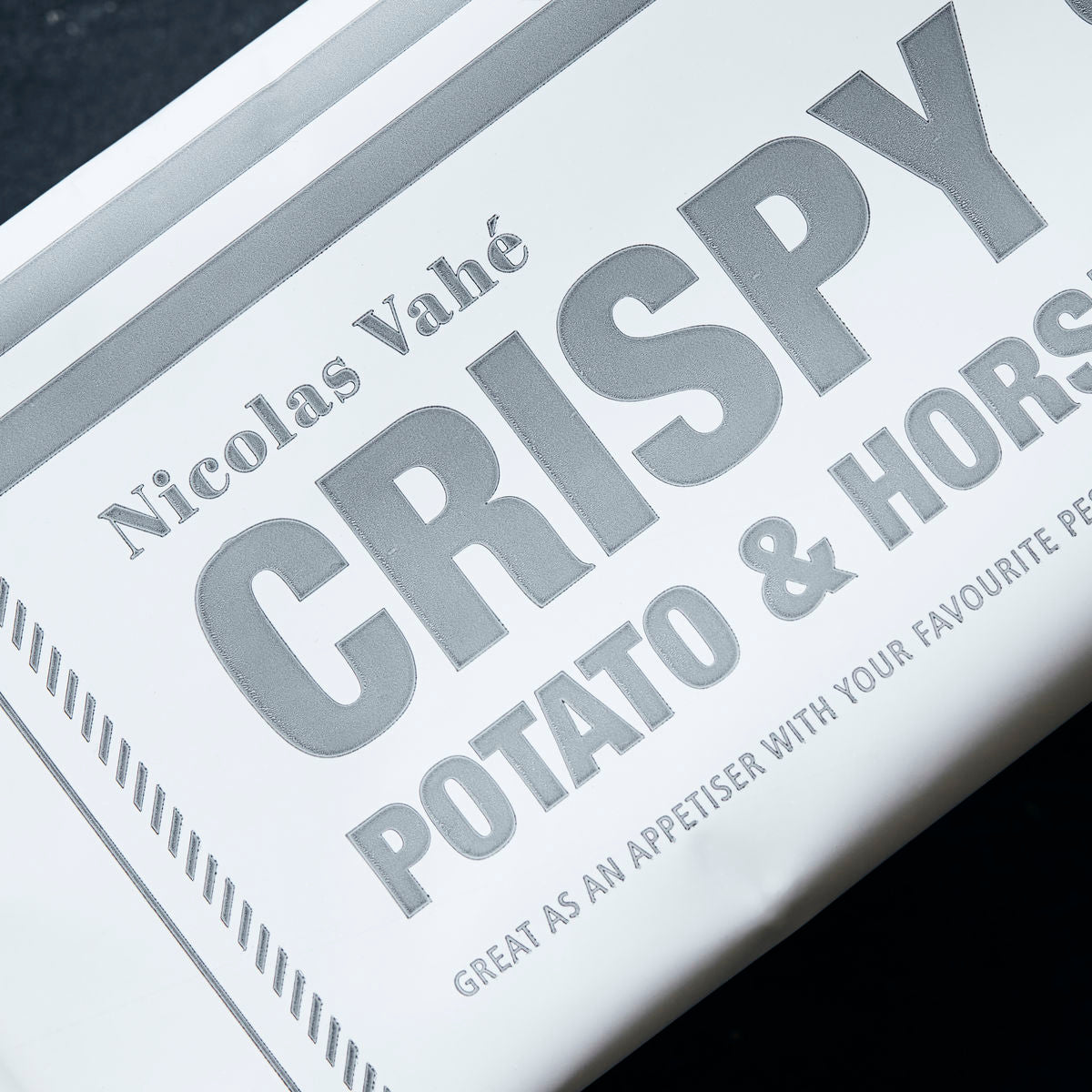 Nicolas Vahe - Crispy snack, Potato &amp; Horseradish