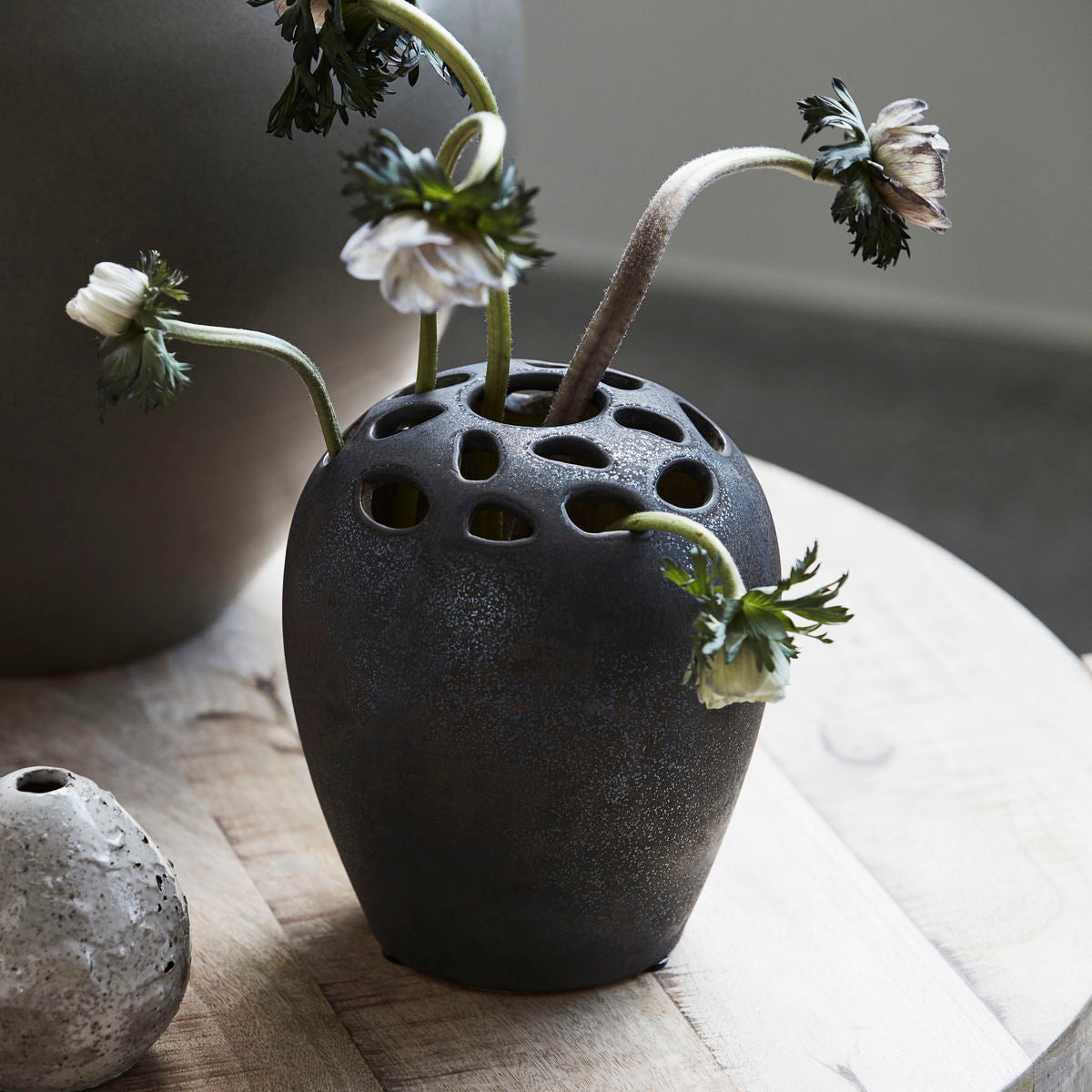 Vase, HDVarios, Sortbejdset - House Doctor - DesignGaragen.dk