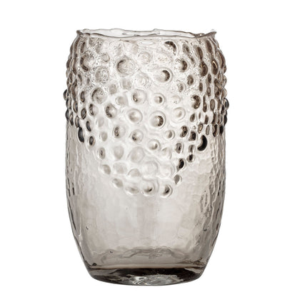 Bloomingville Emalia Vase, Brun, Glas