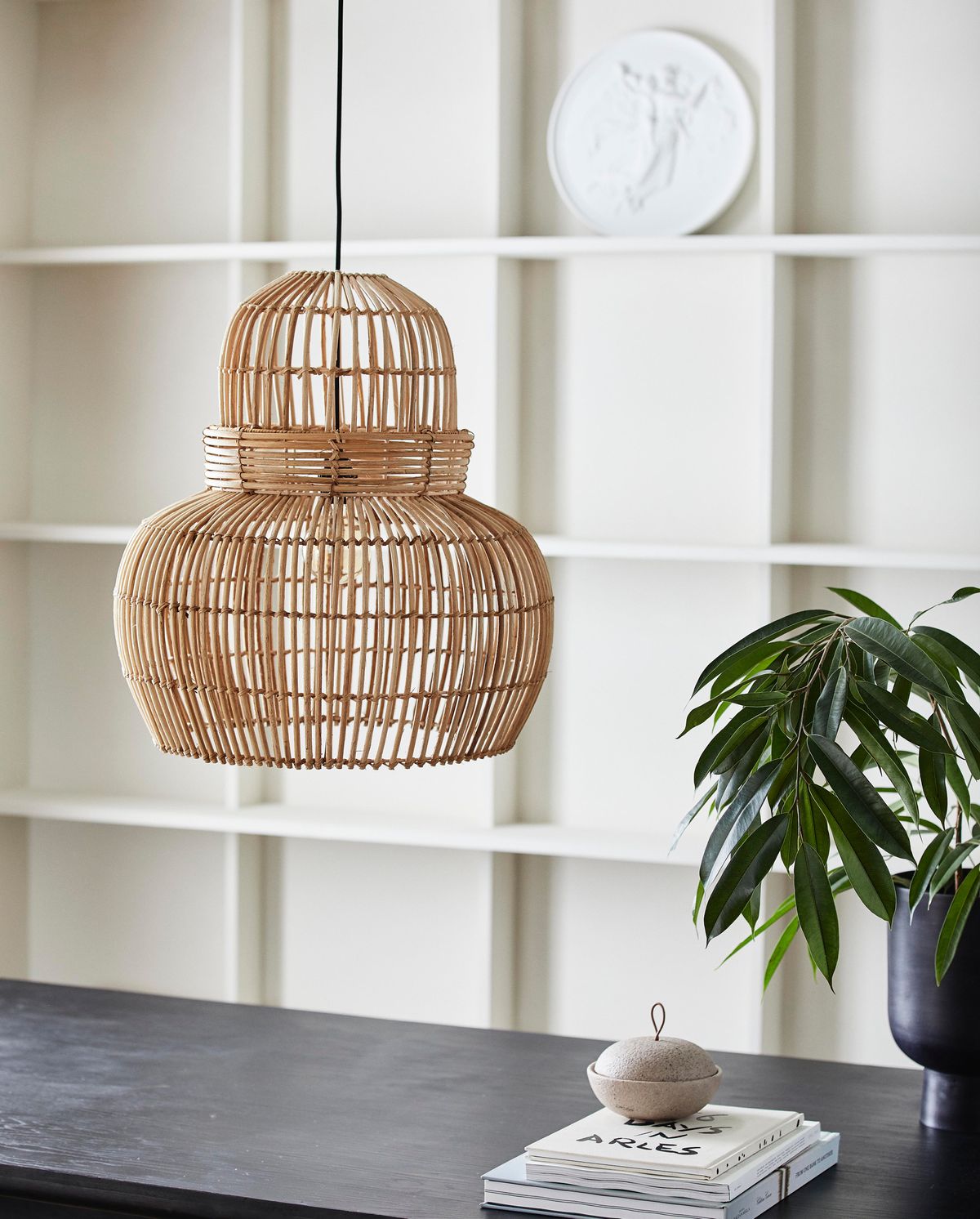 Nordal A/S BUDVA lamp shade, rattan