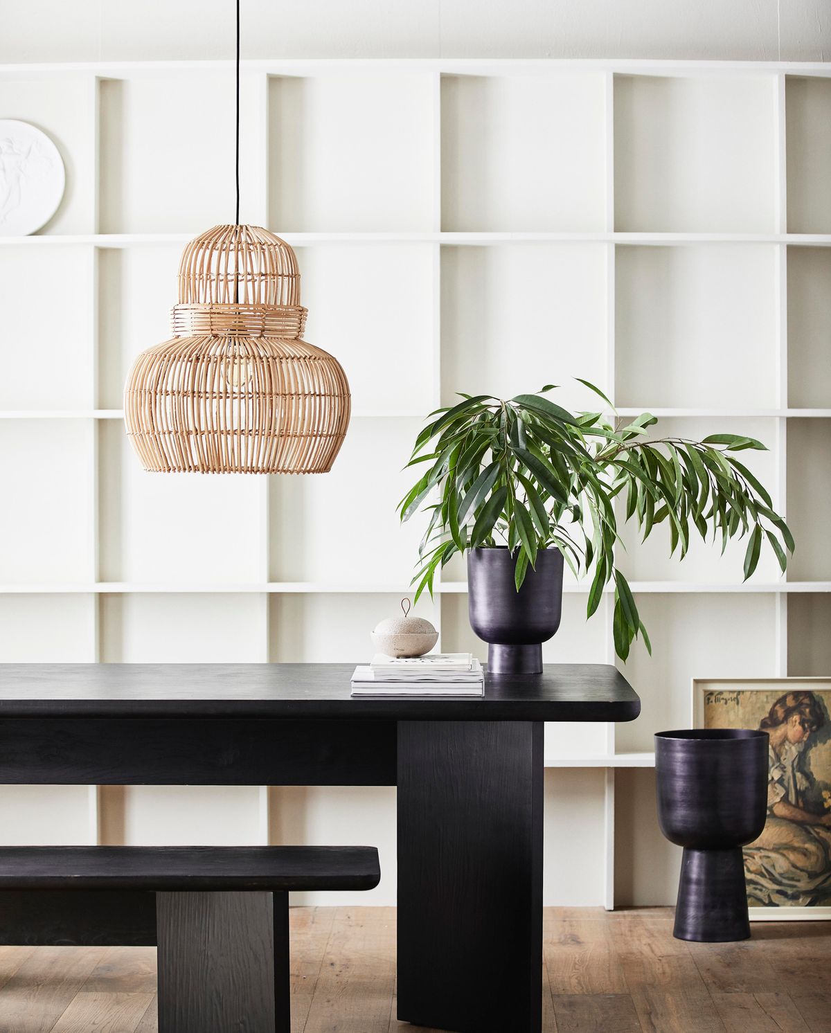 Nordal A/S BUDVA lamp shade, rattan