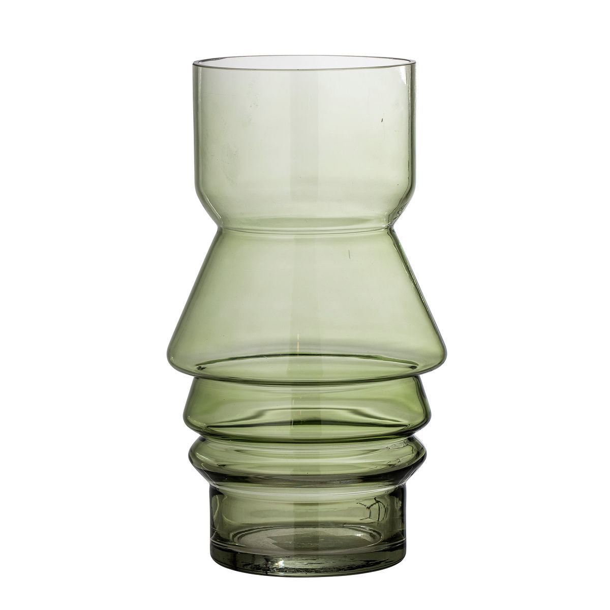 Bloomingville Zalla Vase, Grøn, Glas