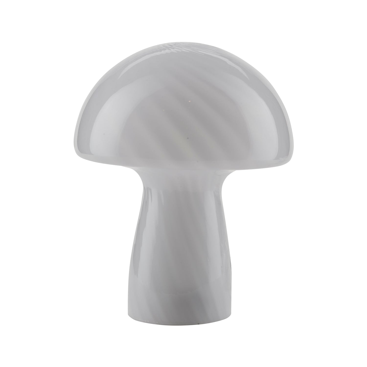 Bahne - Svampelampe / Mushroom bordlampe, hvid - H23 cm.p