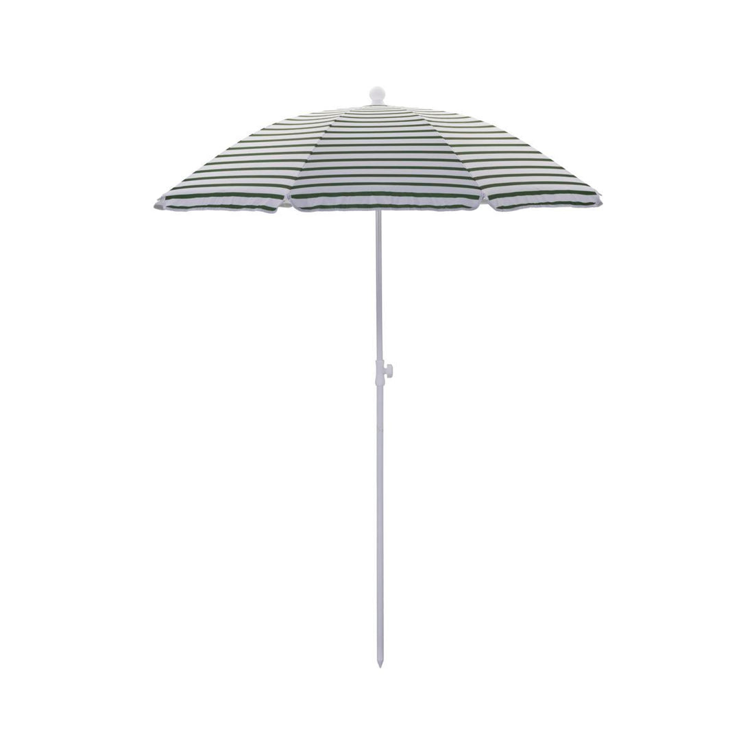 Strand/Haveparasol, HDOktogon, Grøn/Hvid