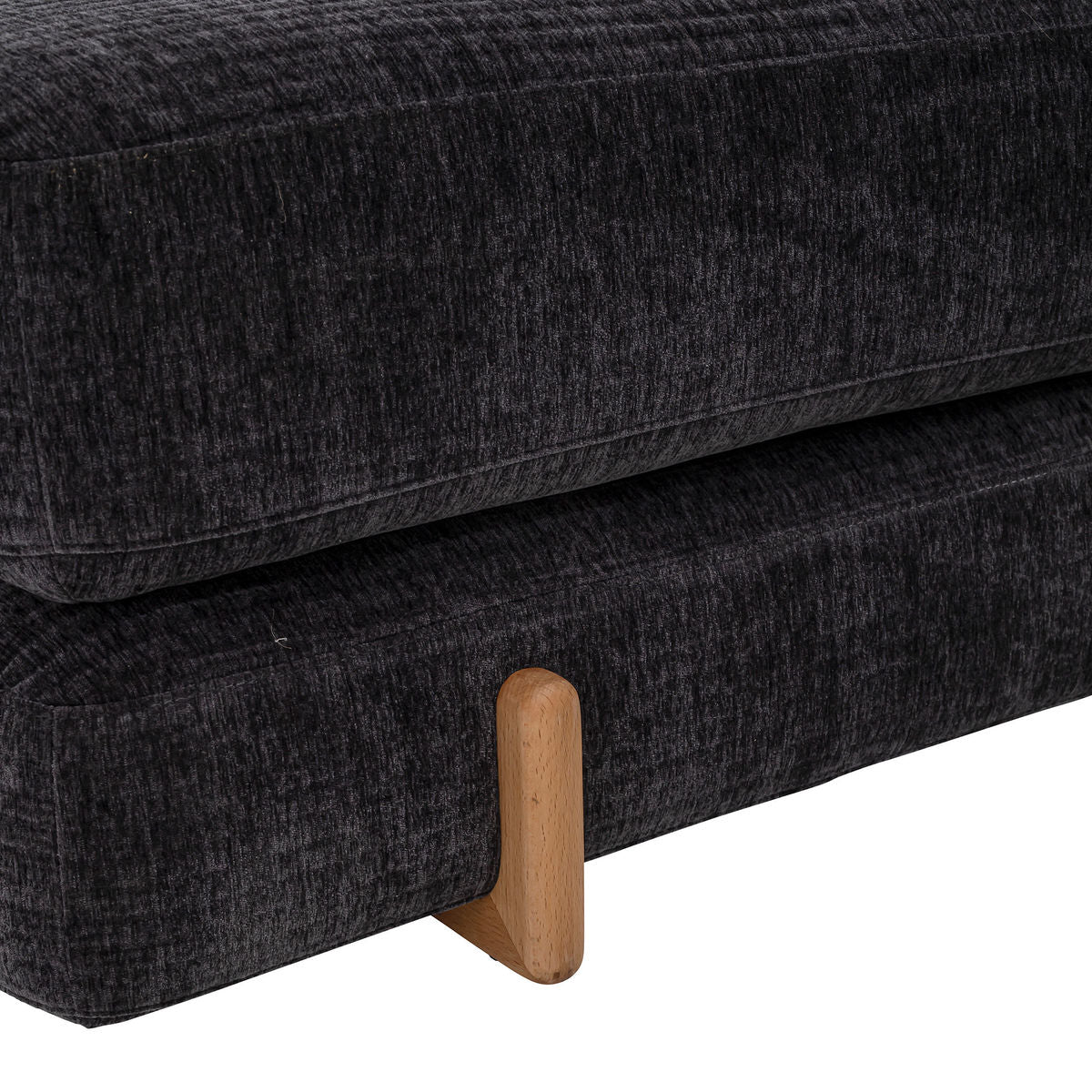 Bloomingville Groove Daybed, Grå, Polyester