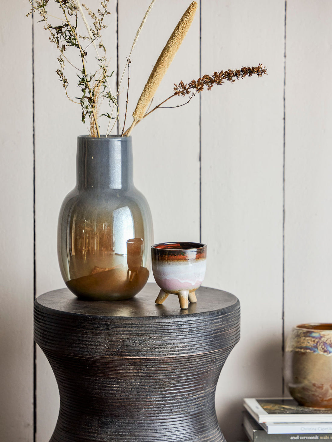 Creative Collection Mewan Vase, Brun, Glas - Creative Collection - DesignGaragen.dk