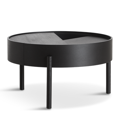 WOUD - Arc coffee table (66 cm) - Black - WOUD - DesignGaragen.dk