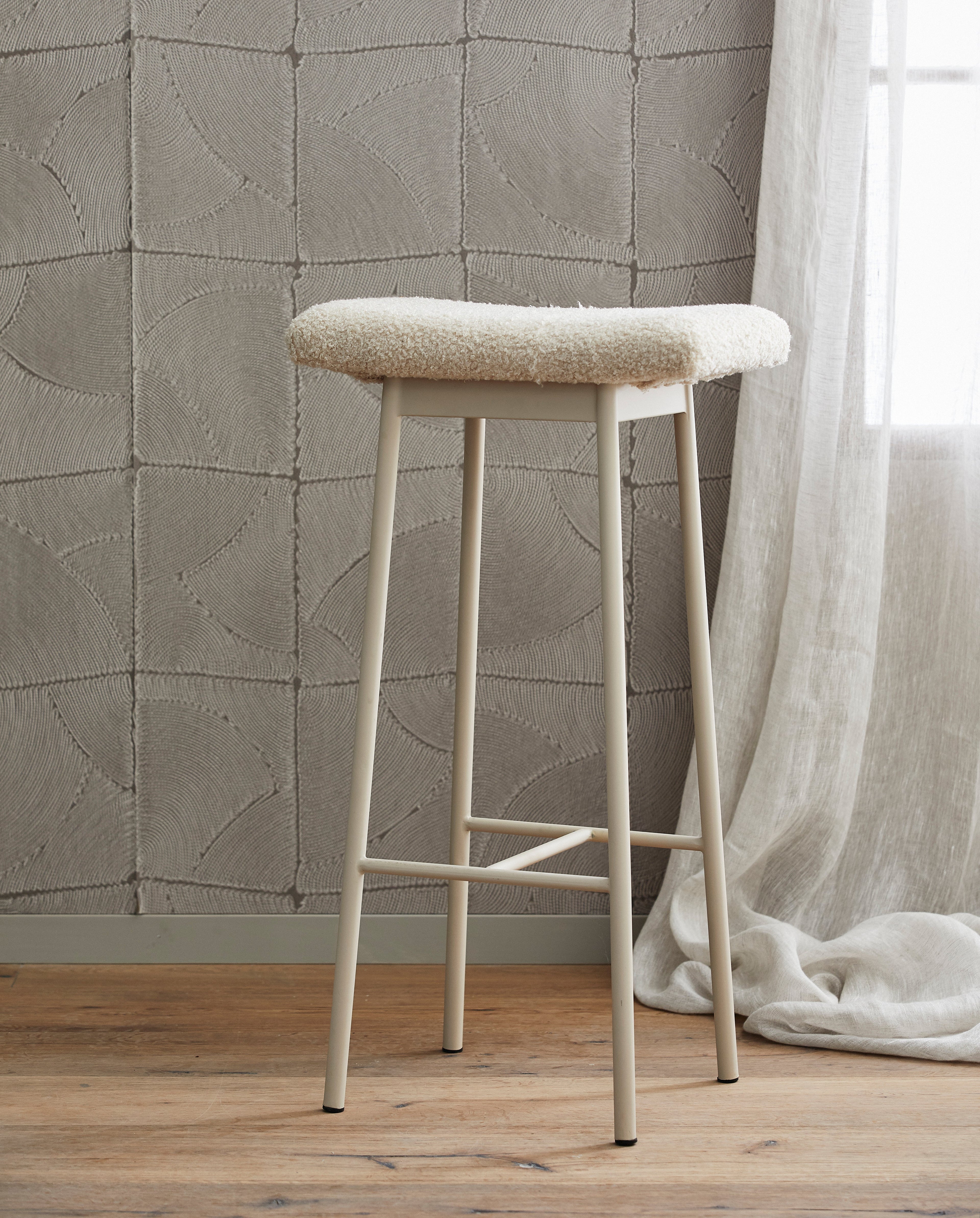 Nordal A/S ZALA bar stool, beige