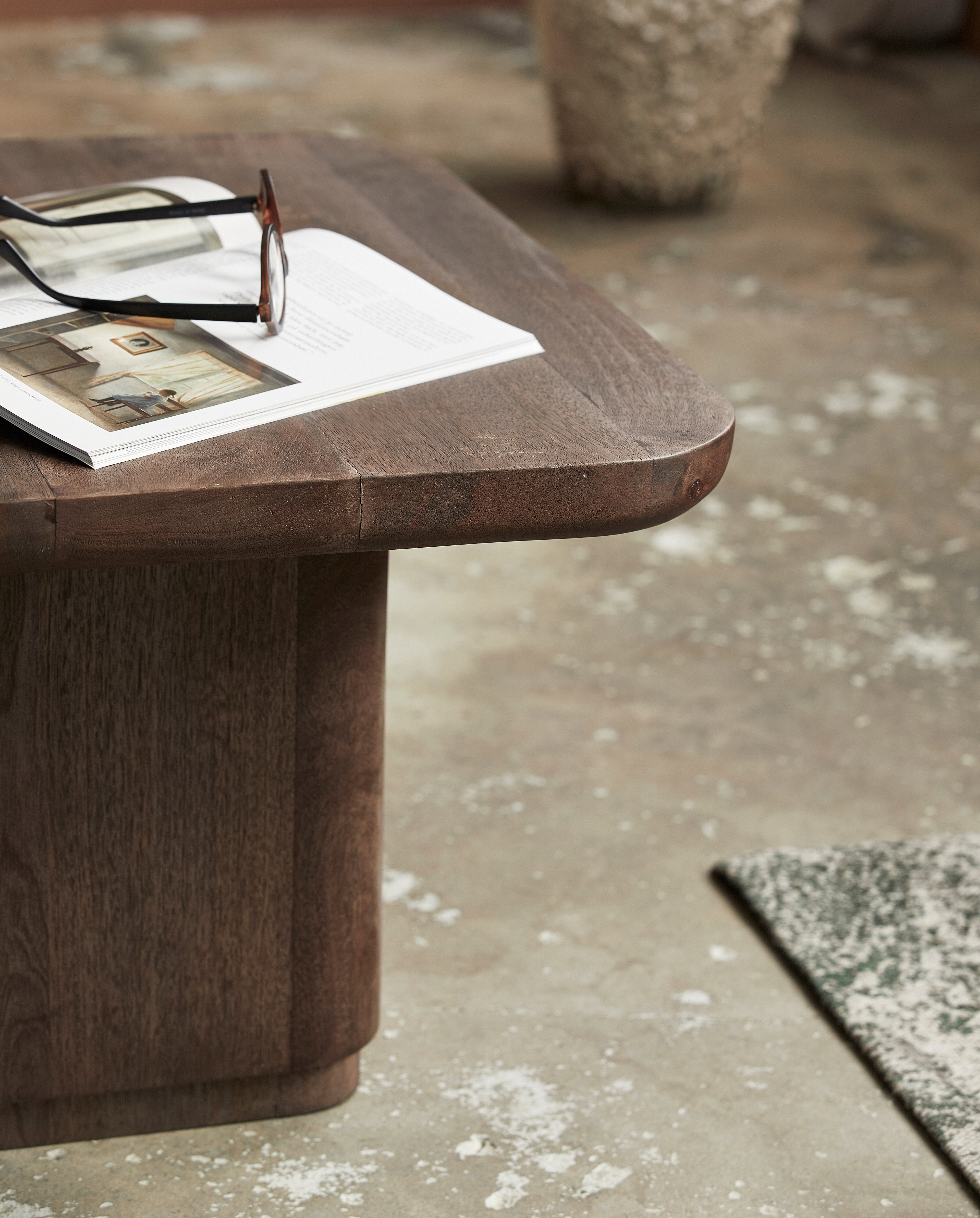 Nordal A/S TOKE coffee table - dark brown