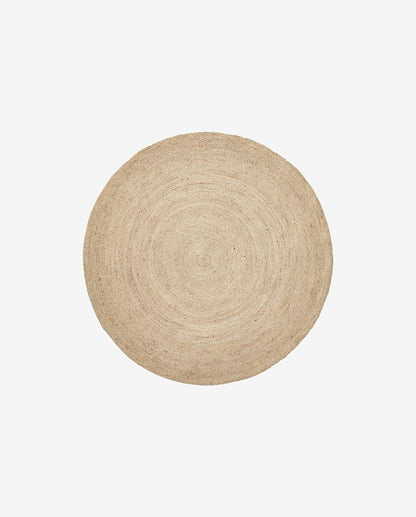 Nordal A/S JUTE round carpet, natural