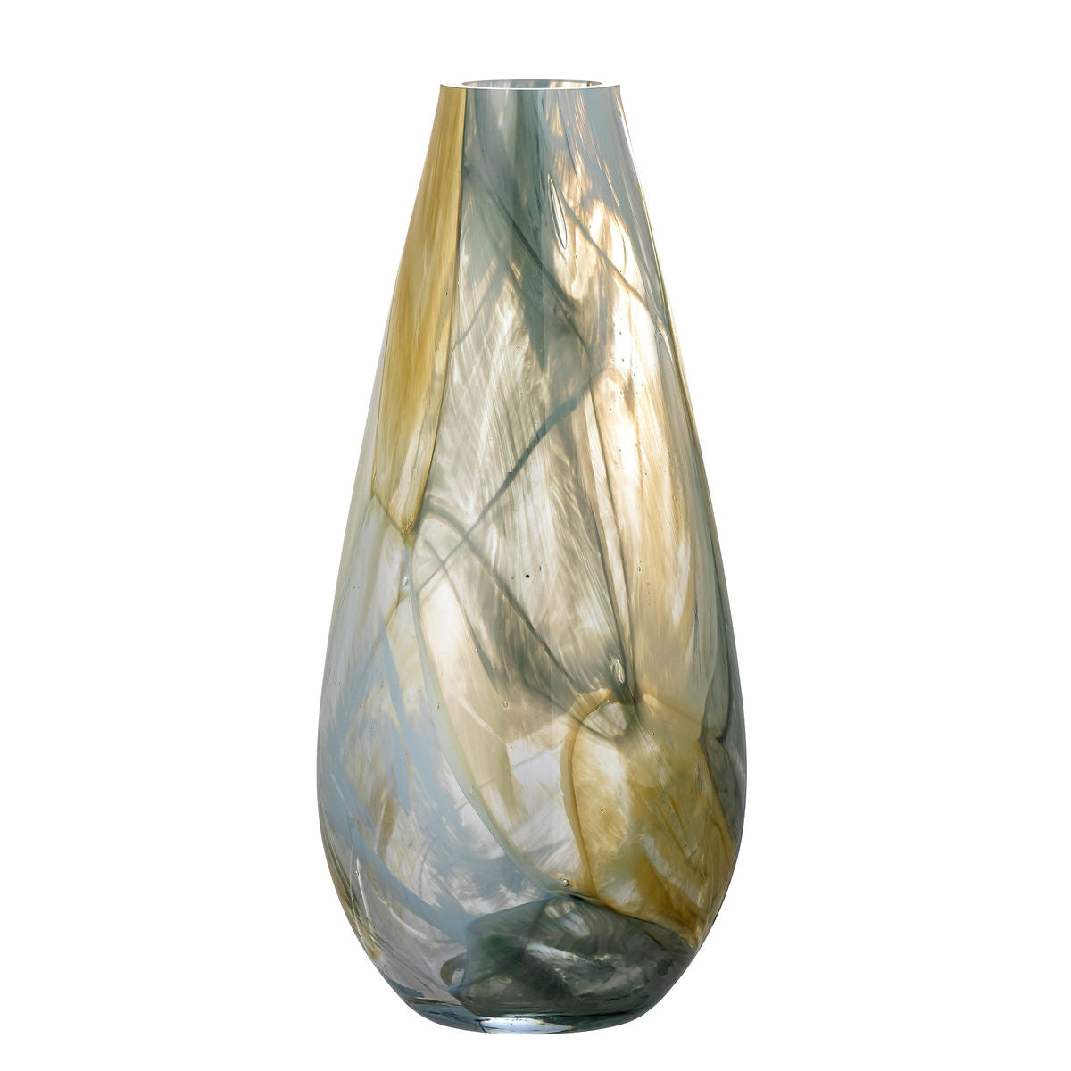 Creative Collection Lenoah Vase, Gul, Glas