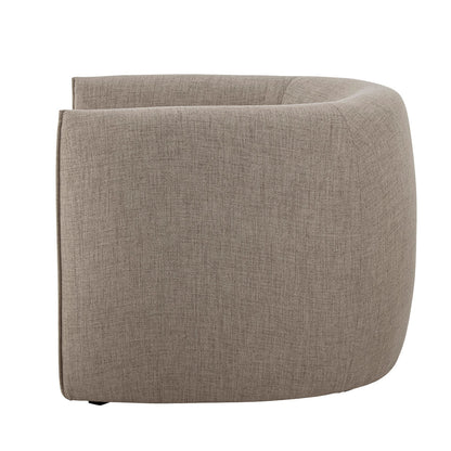 Bloomingville Bacio Loungestol, Natur, Genanvendt Polyester