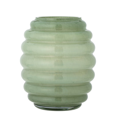 Bloomingville Saihah Vase, Grøn, Glas