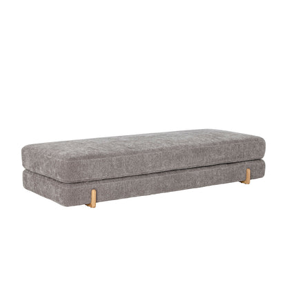 Bloomingville Groove Daybed, Grå, Polyester