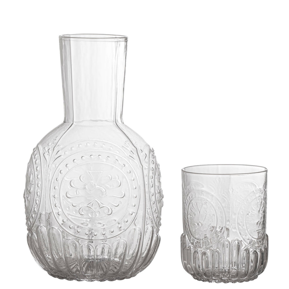 Creative Collection Sebas Karaffel &amp; Glas, Klar, Glas