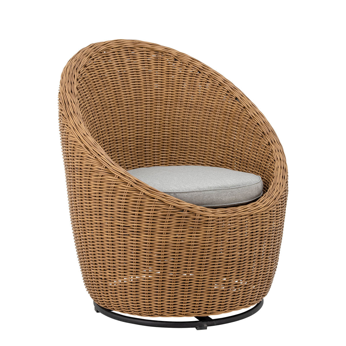 Bloomingville Roccas Loungestol, Brun, Polyrattan