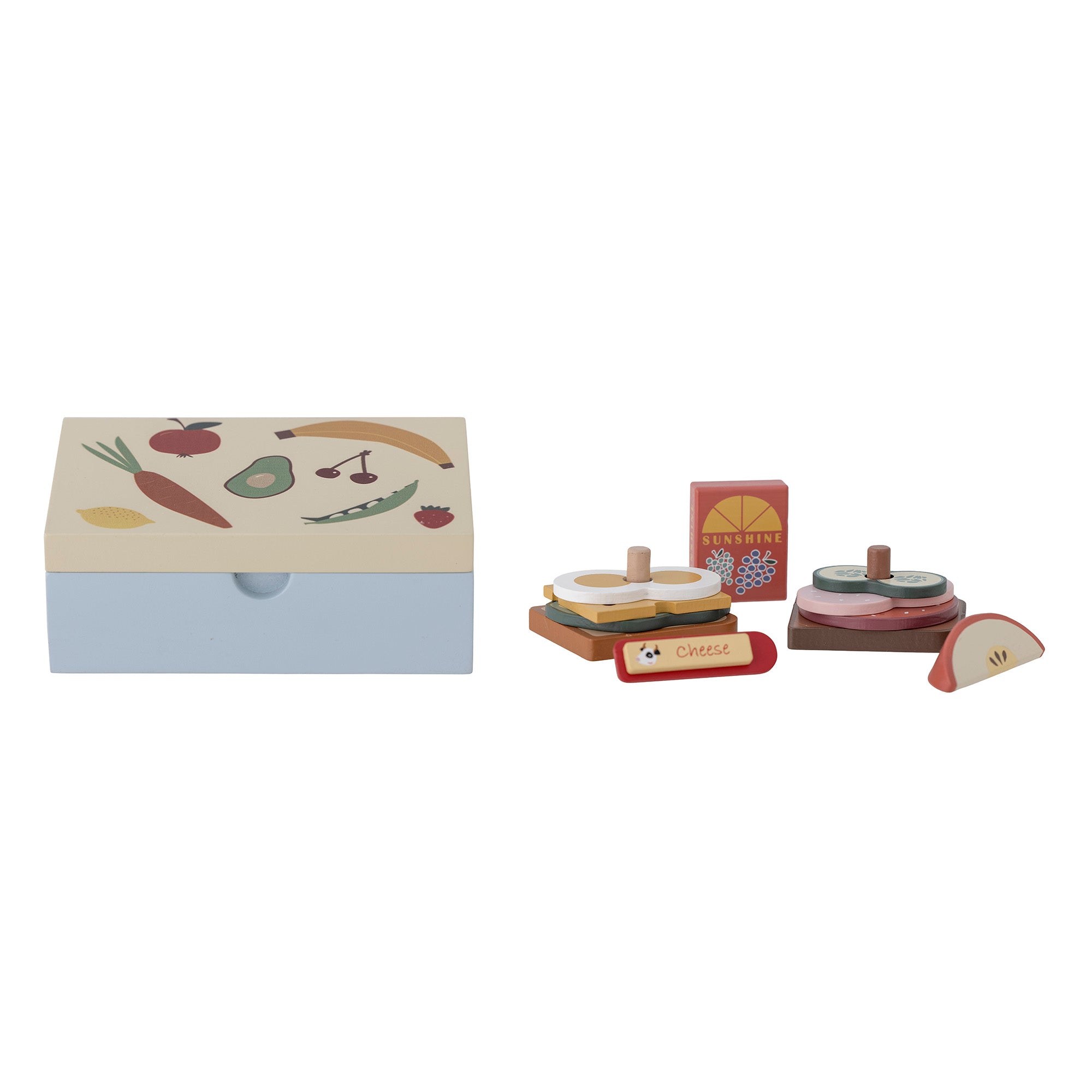 BLOOMINGVILLE MINI - Thyra Play Set, Lunch Box, Blå, FSC®100%, MDF